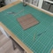 Ekena Millwork 11 3/4W x 11 3/4H x 3/8T Wood Hobby Board, Walnut HBW12X12X375AWA - alternate 4